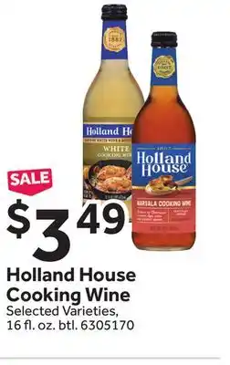 Stop&Shop Holland house cooking wine offer