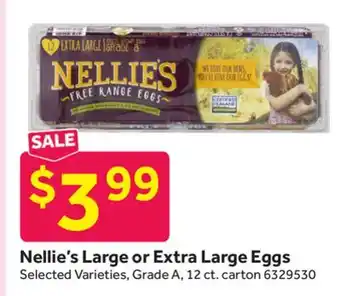 Stop&Shop Nellie's large or extra large eggs offer