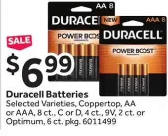 Stop&Shop Duracell batteries offer
