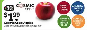 Stop&Shop Cosmic crisp apples offer