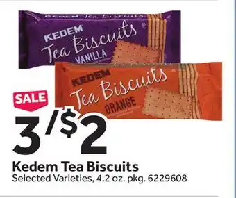 Stop&Shop Kedem tea biscuits offer