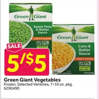 Stop&Shop Green giant vegetables offer
