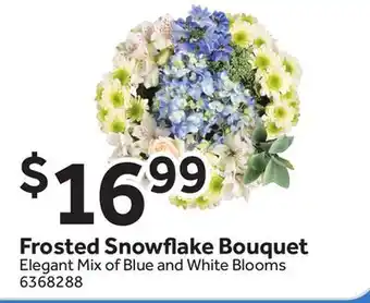 Stop&Shop Frosted snow ake bouquet offer