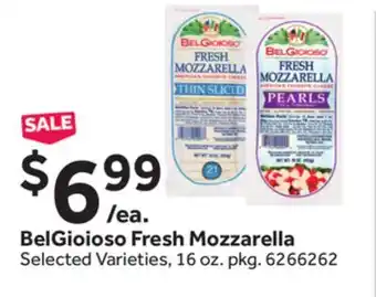 Stop&Shop Belgioioso fresh mozzarella offer