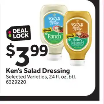 Stop&Shop Ken's salad dressing offer