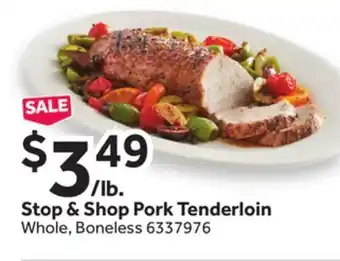 Stop&Shop Stop & shop pork tenderloin offer