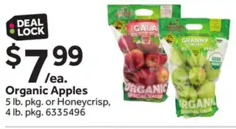 Stop&Shop Organic apples offer