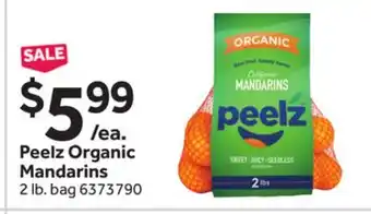 Stop&Shop Peelz organic mandarins offer