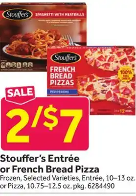 Stop&Shop Stouffer's entrée or french bread pizza offer