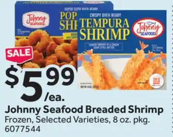 Stop&Shop Johnny seafood breaded shrimp offer