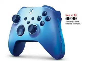 Target Xbox Aqua Shift Wireless Controller offer