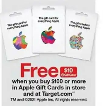 Target Free Giftcard offer