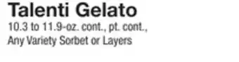 The Fresh Grocer Gelato offer