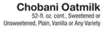 The Fresh Grocer Oatmilk offer