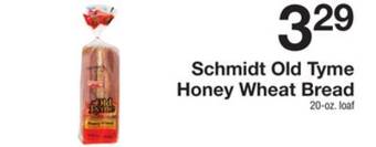 The Fresh Grocer Honey wheat bread offer
