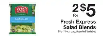 The Fresh Grocer Salad blends offer