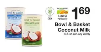 The Fresh Grocer Coconut milk offer