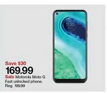 Target Motorola Moto G Fast Unlocked Phone offer
