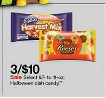 Target Halloween Dish Candy offer