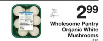 The Fresh Grocer Organic white mushrooms offer