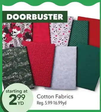 JOANN Cotton fabrics offer