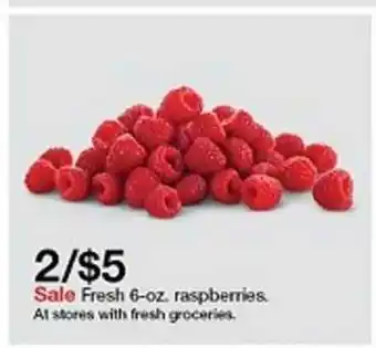 Target Fresh Raspberries offer