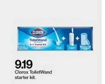 Target Clorox Toiletwand Starter Kit offer