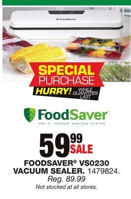 Blain's Farm & Fleet Foodsaver vs0230 vacuum sealer offer