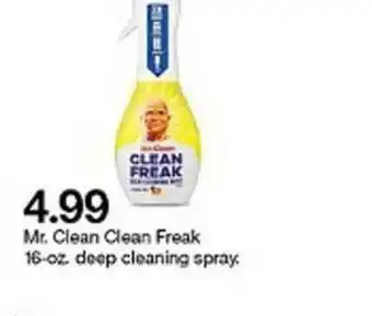 Target Mr. Clean Clean Freak Deep Cleaning Spray offer