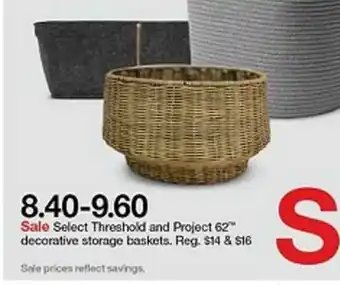 Target Threshold And Project 62 Decorative Storage Baskets offer