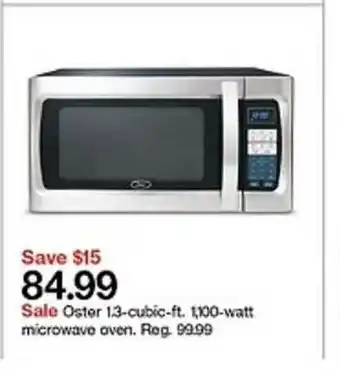 Target Oster Microven Oven offer