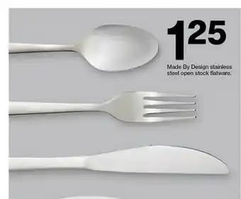 Target Made By Design Stainless Steel Open Stock Flatware offer
