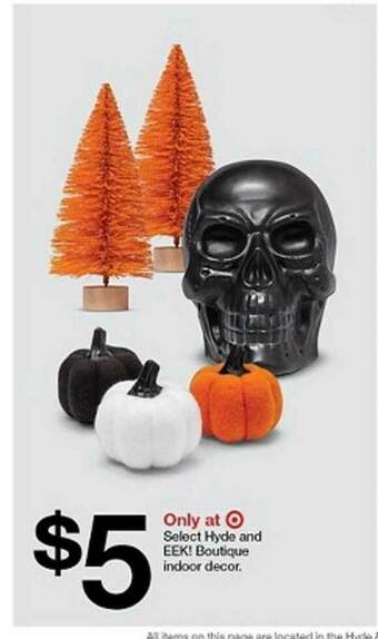 Target Hyde And Eek! Boutique Indoor Decor offer