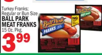 C Town Ball park meat franks offer