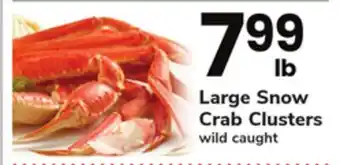 ACME Large snow crab clusters offer