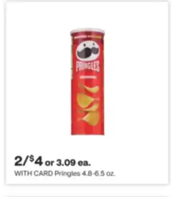 CVS Pringles 4.8-6.5 oz offer