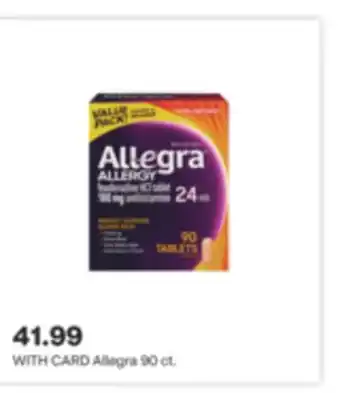 CVS Allegra 90 ct offer