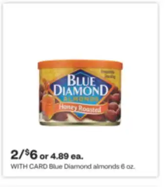 CVS Blue diamond almonds 6 oz offer