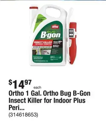 The Home Depot Ortho 1 gal. ortho bug b-gon insect killer for indoor plus perimeter 1, indoor and outdoor, for ants, cockroaches and spiders offer