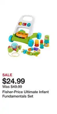 Kohl's Fisher-price ultimate infant fundamentals set offer