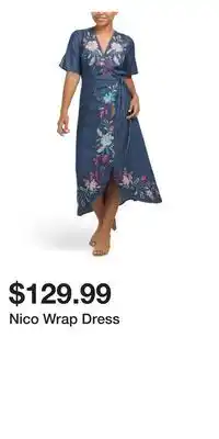 TJ Maxx Nico wrap dress offer