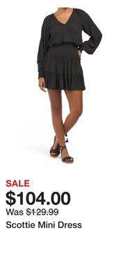 TJ Maxx Scottie mini dress offer