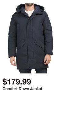 TJ Maxx Comfort down jacket offer