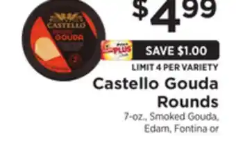 ShopRite Gouda rounds offer
