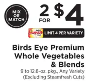 ShopRite Whole vegetables & blends offer