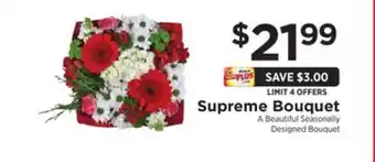 ShopRite Supreme bouquet offer