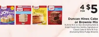 ShopRite Cake or brownie mix offer