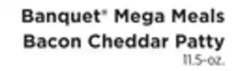 ShopRite Mega meals bacon cheddar patty offer