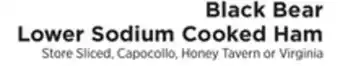 ShopRite Lower sodium cooked ham offer