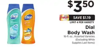 ShopRite Dial body wash offer